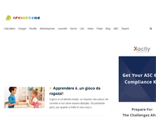 Tablet Screenshot of crescebene.com